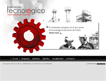 Tablet Screenshot of dtautomatizacion.com
